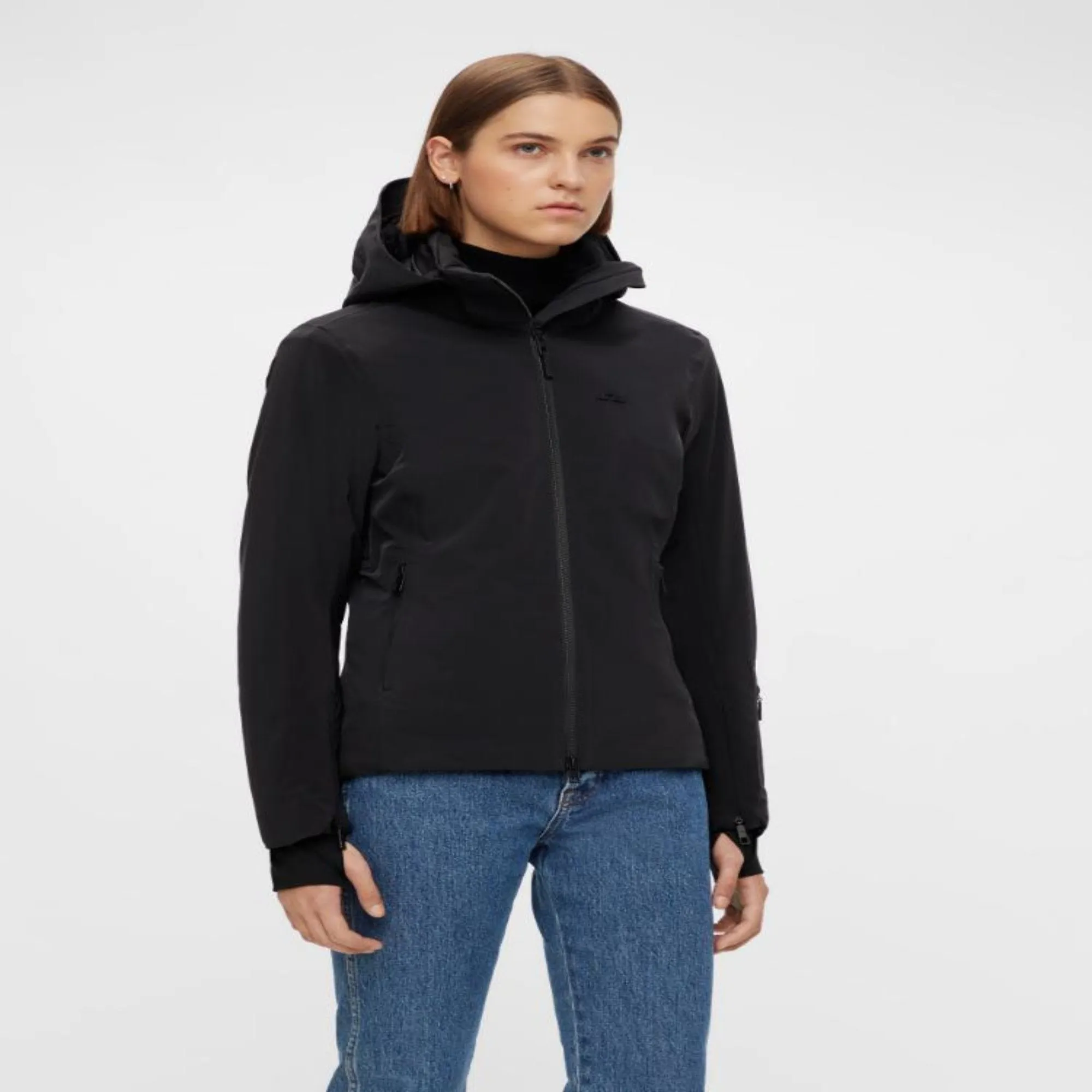 J.Lindeberg Womens Lynn Ski Jacket - BLACK