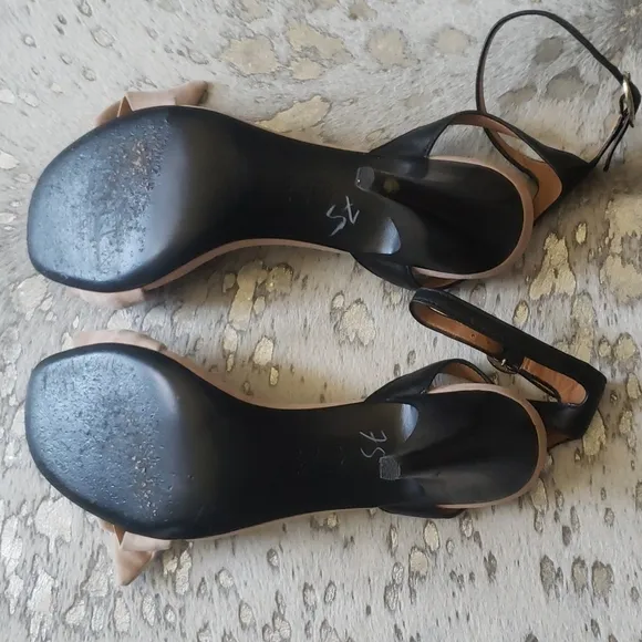 Joie Oleta Suede &amp; Leather Sandal Sz38.5