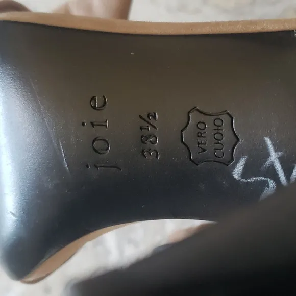 Joie Oleta Suede &amp; Leather Sandal Sz38.5