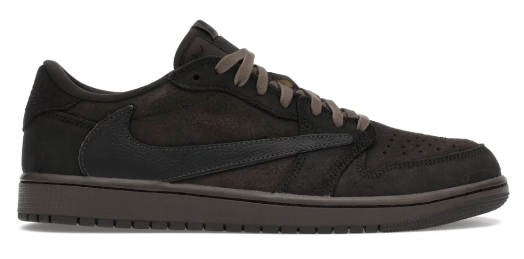 Jordan 1 Low x Travis Scott Velvet Brown