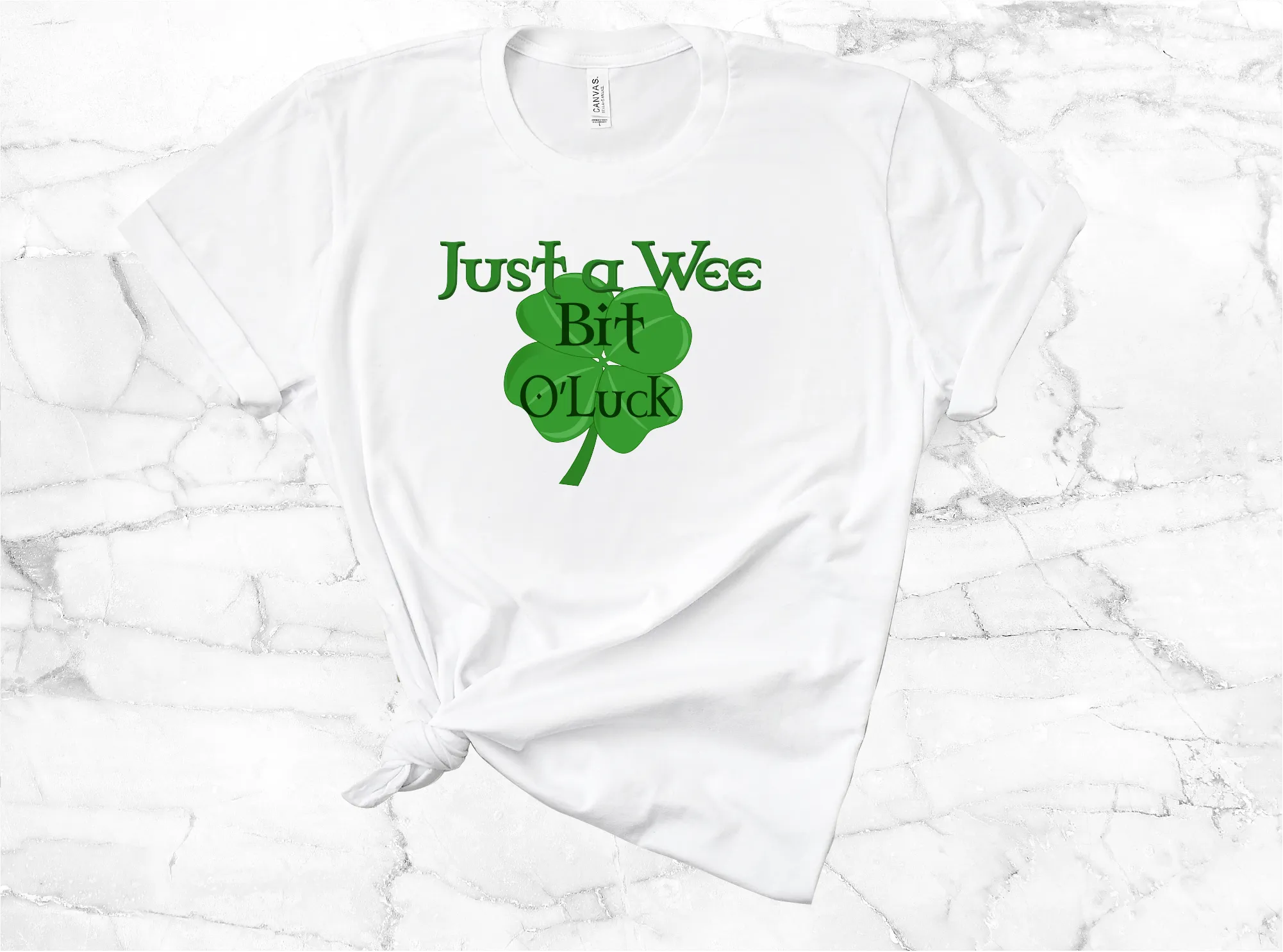 Just a Wee Bit O'Luck Short Sleeve Tee