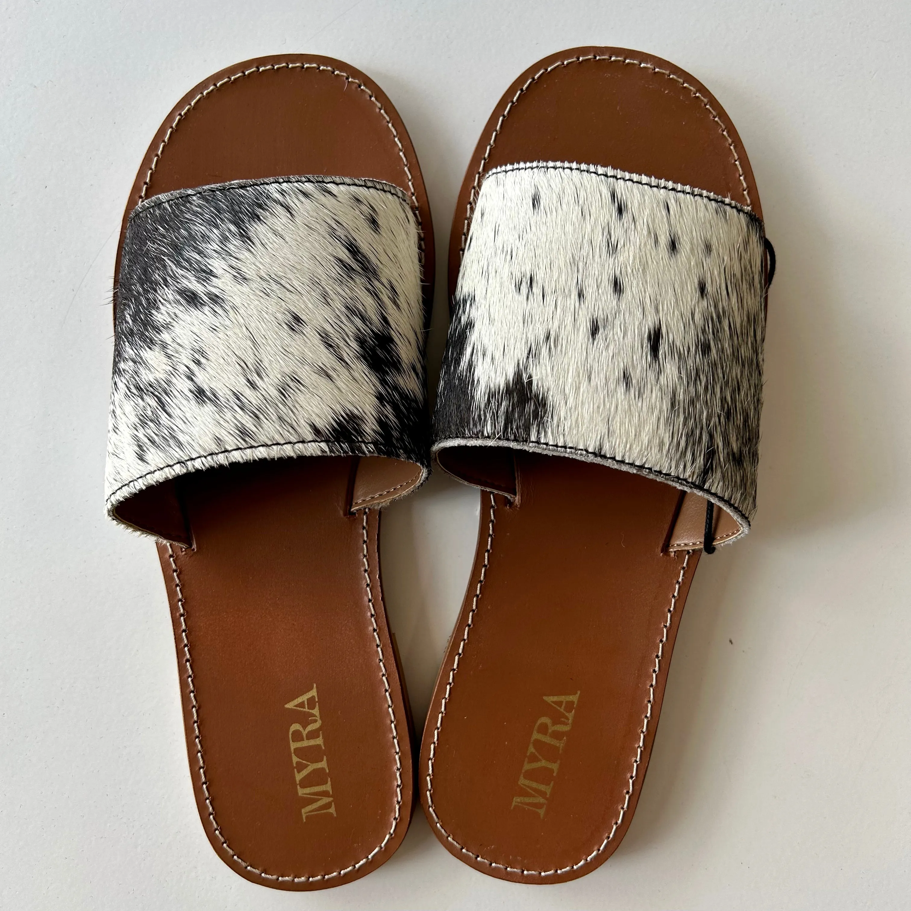 Kemma Sandals by MYRA {light & ebony}
