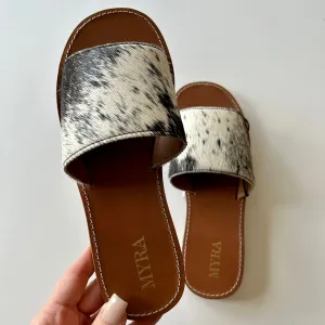 Kemma Sandals by MYRA {light & ebony}