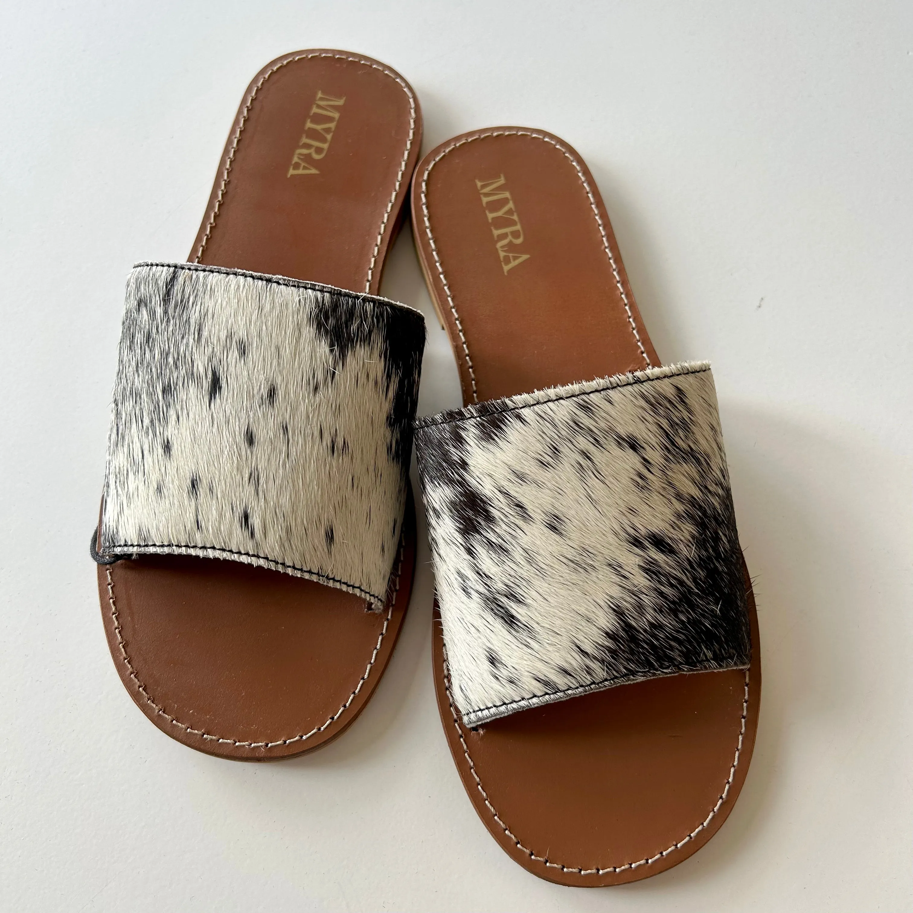 Kemma Sandals by MYRA {light & ebony}