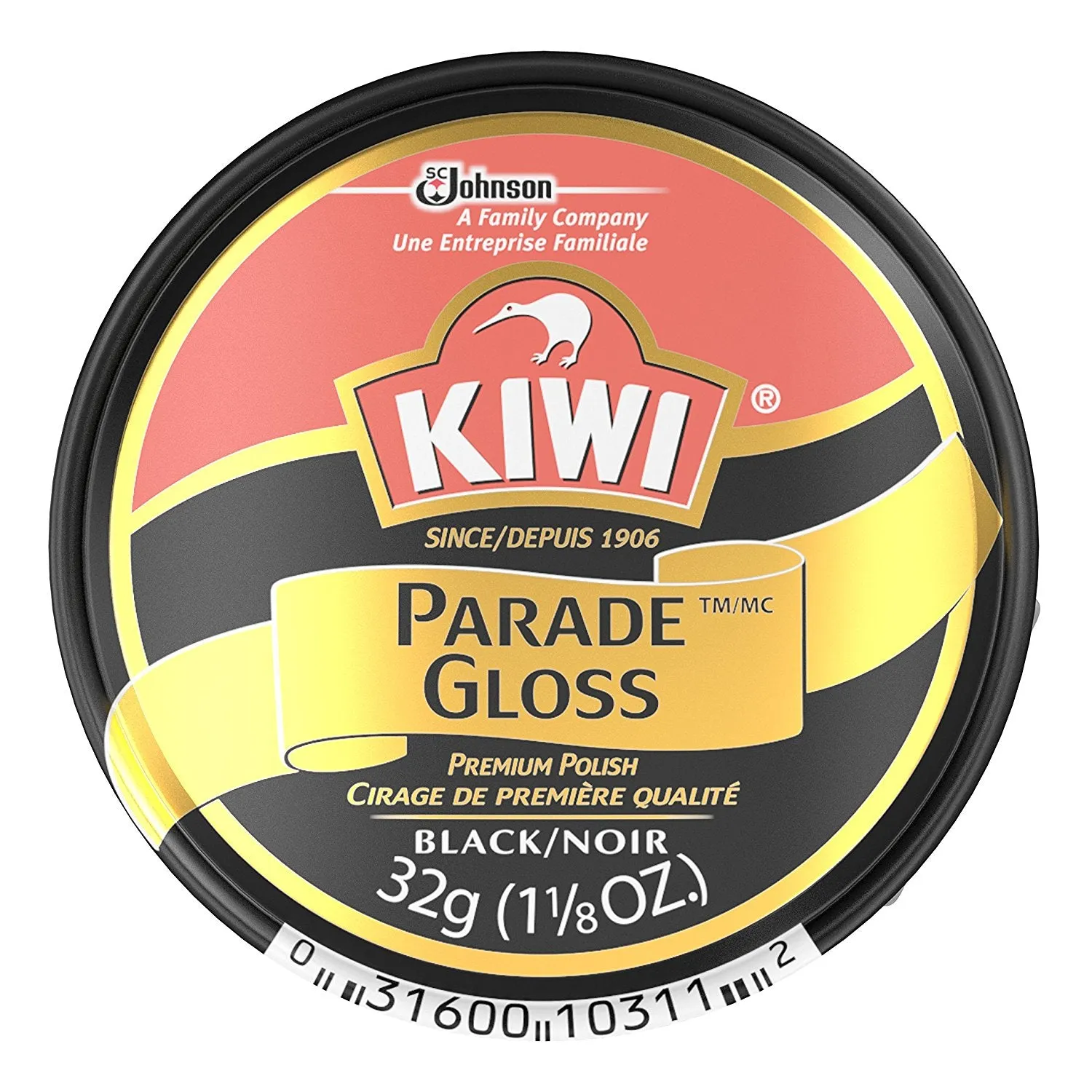 Kiwi Black Parade Gloss Shoe Polish