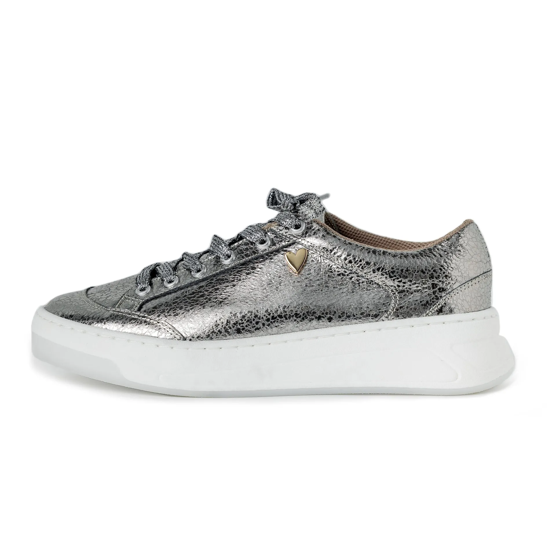 Krista Sneakers - Silver [ No Return - No Exchange]