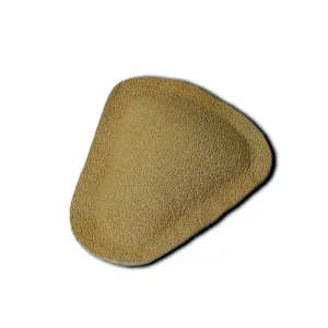 Leather Covered Met Dome Pads | Self Adhesive | Pair