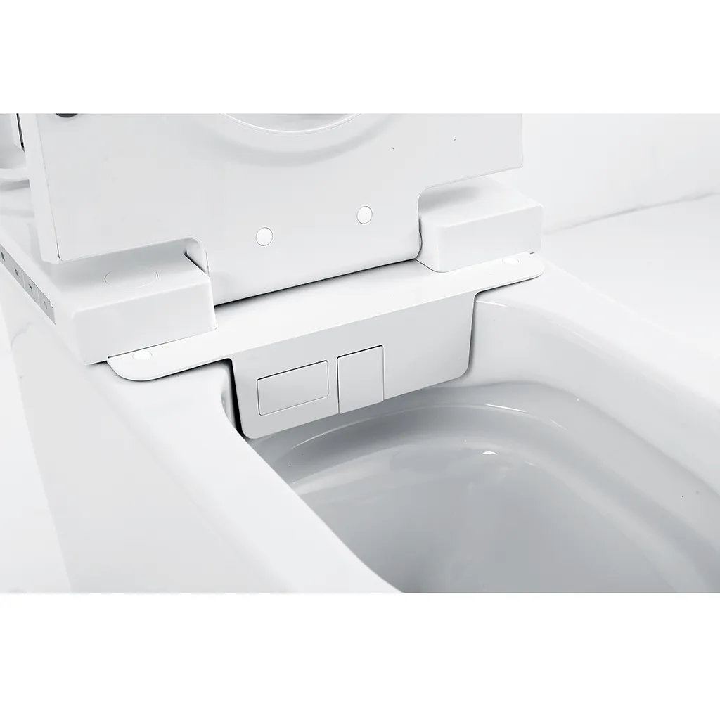 Leipzig One Piece Tankless Luxury Smart Toilets - Floor Mount - 15" Ceramic/Ivory White (Final Sale)