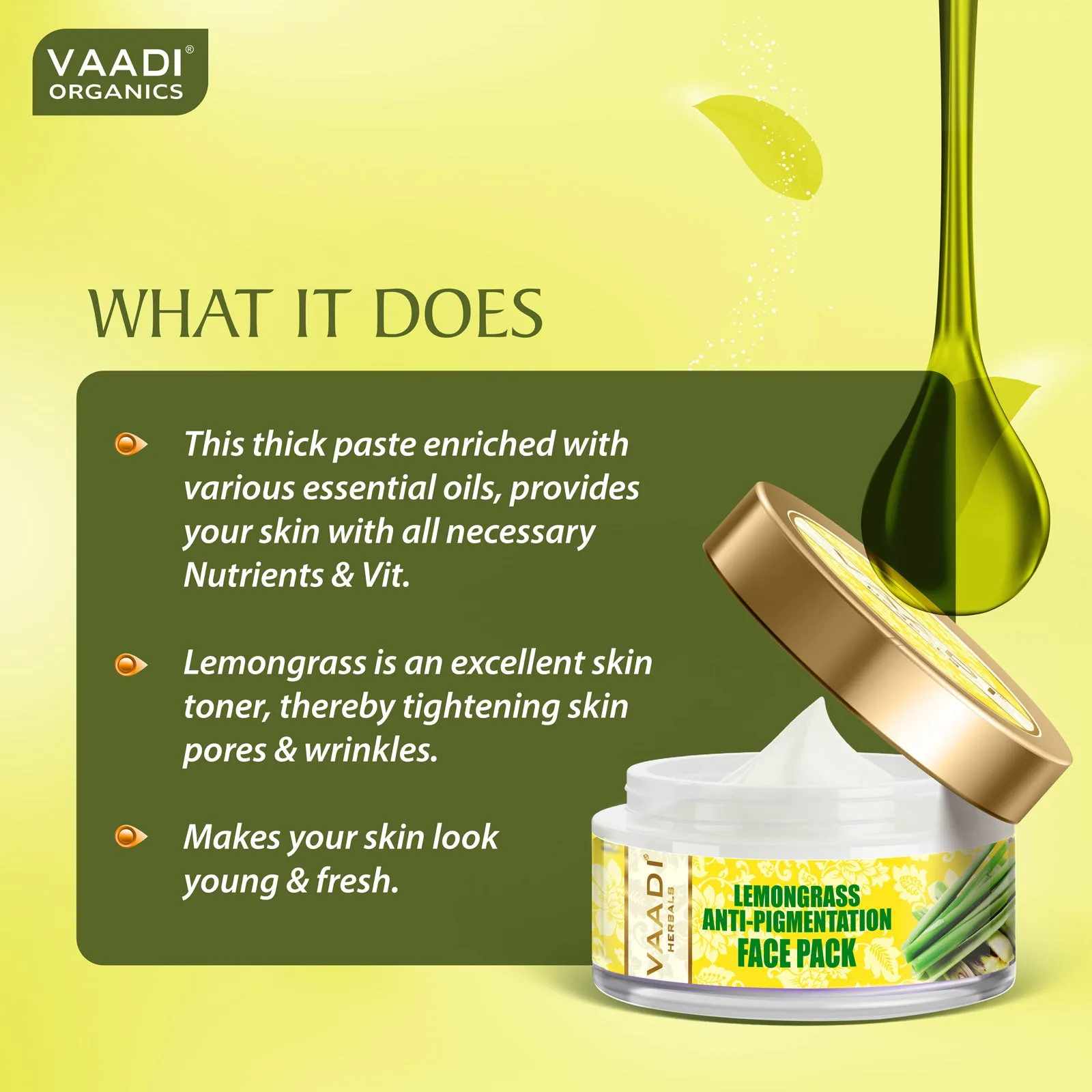 Lemongrass Anti-Pigmentation Face Pack (70 gms)