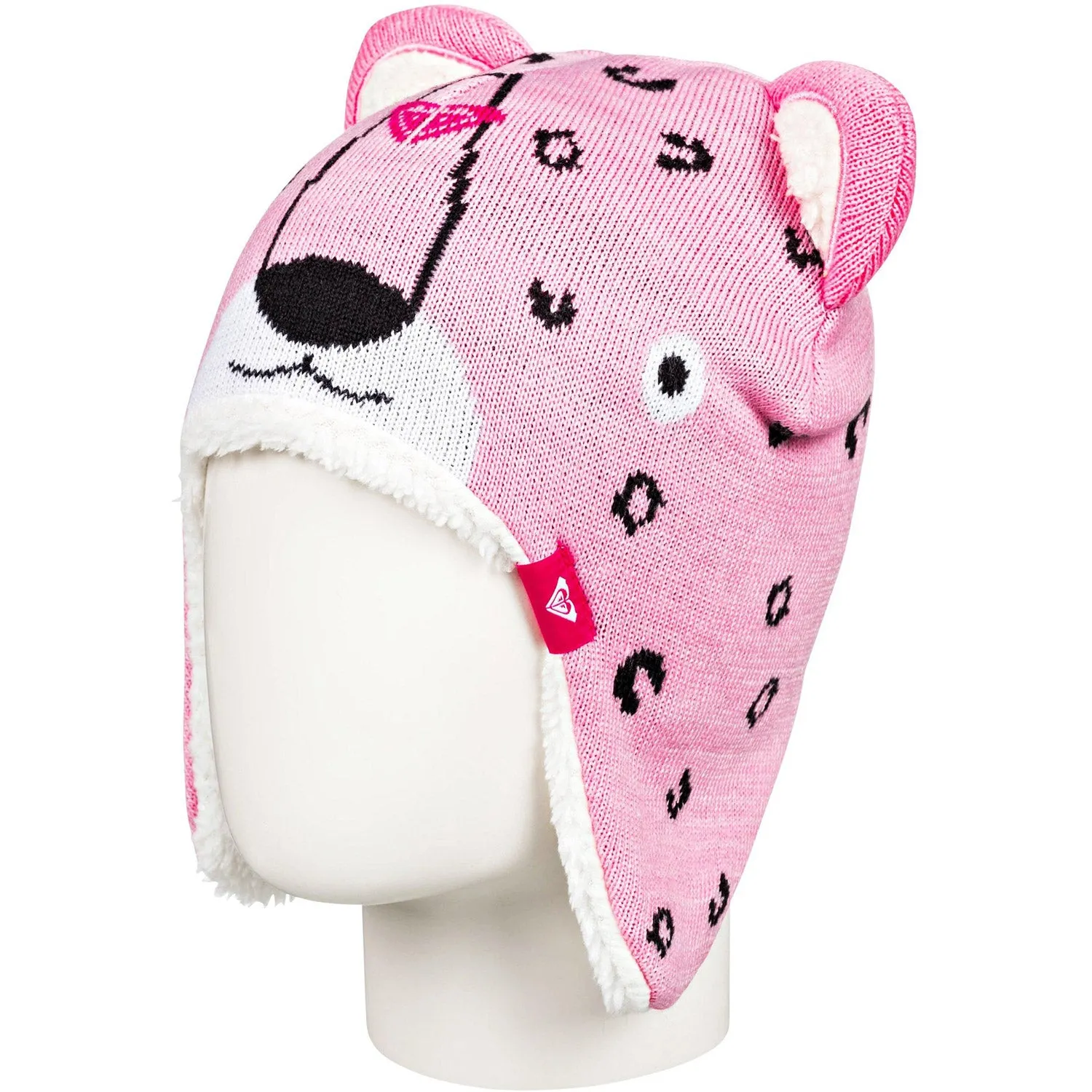 Leopard Teenie Girls Snow Beanie 2020