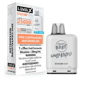 Level X Flavour Beast BOOST Pod - 25K Puffs - Epic Cantaloupe Watermelon