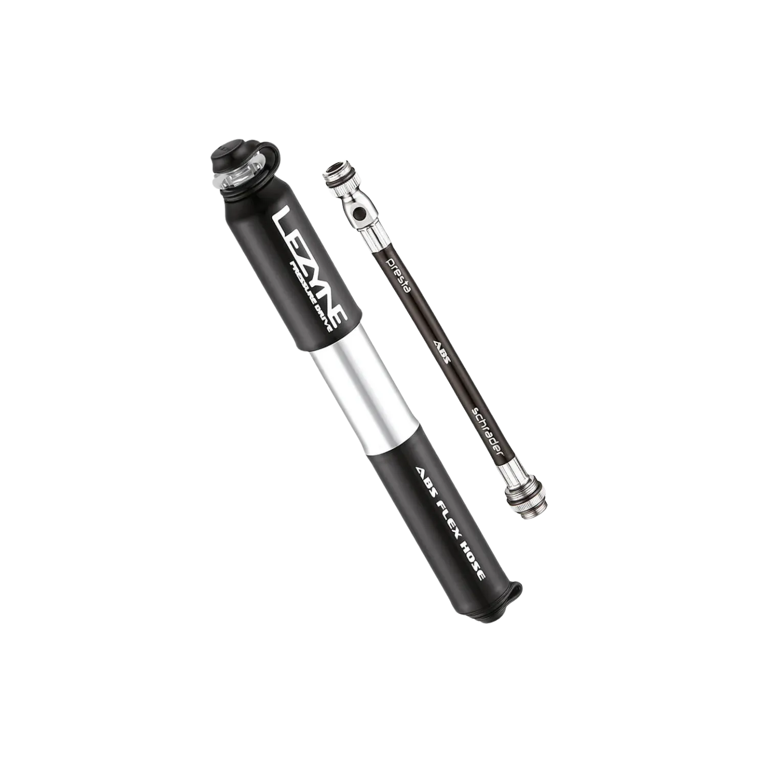 Lezyne Pressure Drive Pump Ver 2, Med - Black