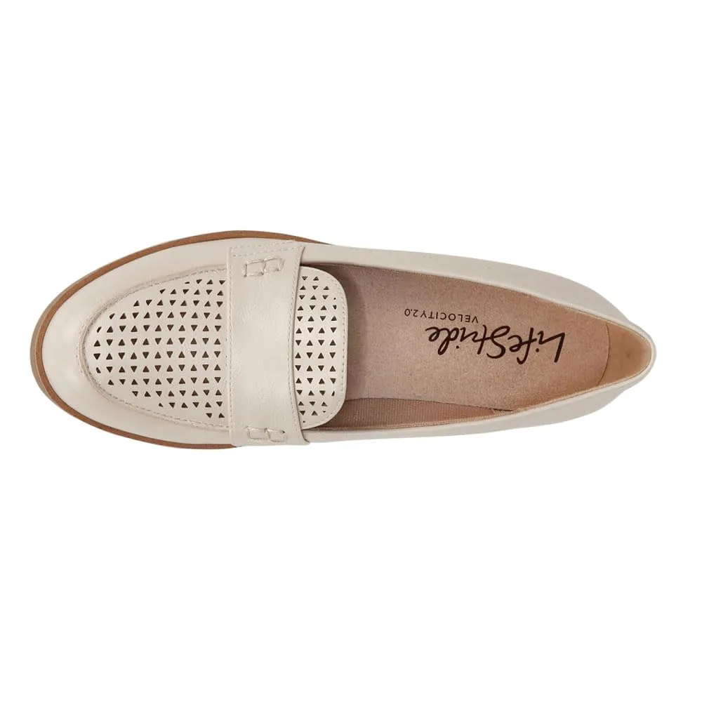 LifeStride Women's Zee 2 Slip-On Loafers, Almond Milk, 7