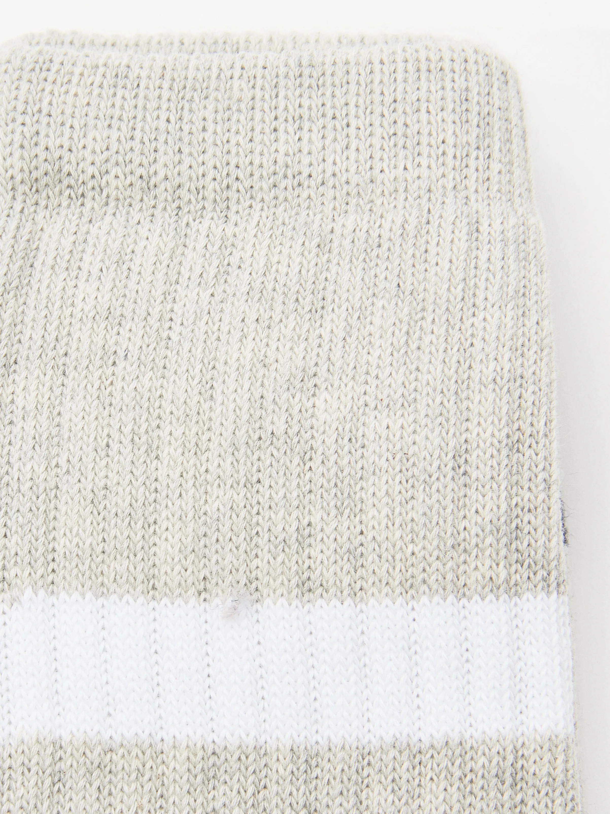 Light Grey Melange Bjarki Cotton Sport Sock