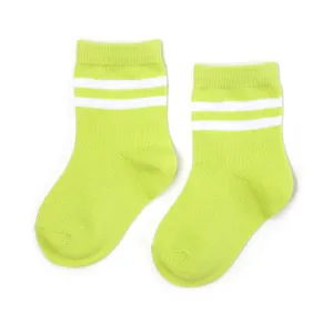 Little Stocking Co. Neon Striped Midi Sock