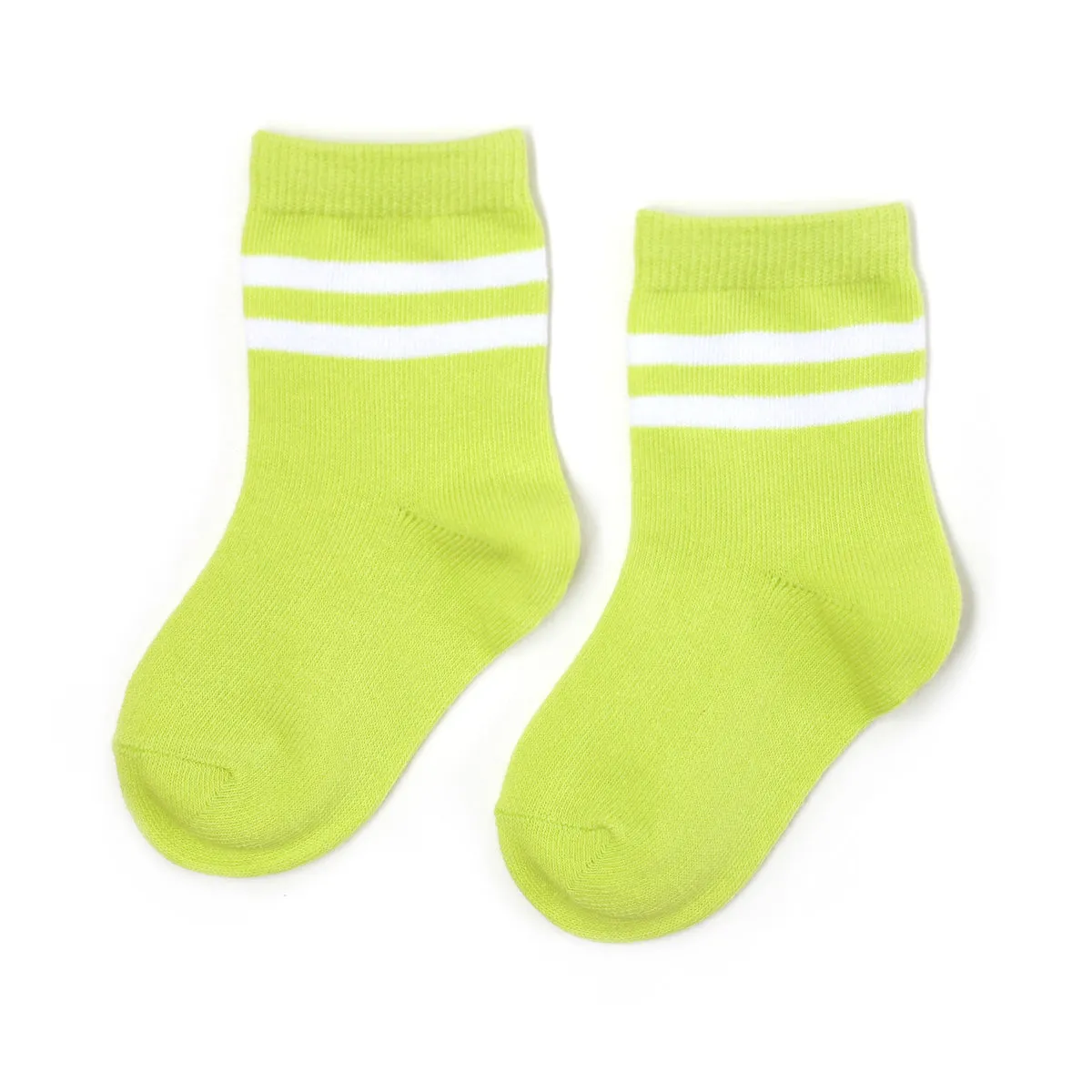 Little Stocking Co. Neon Striped Midi Sock