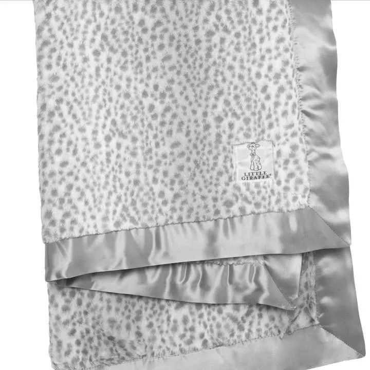 Luxe Baby Blanket | Snow Leopard