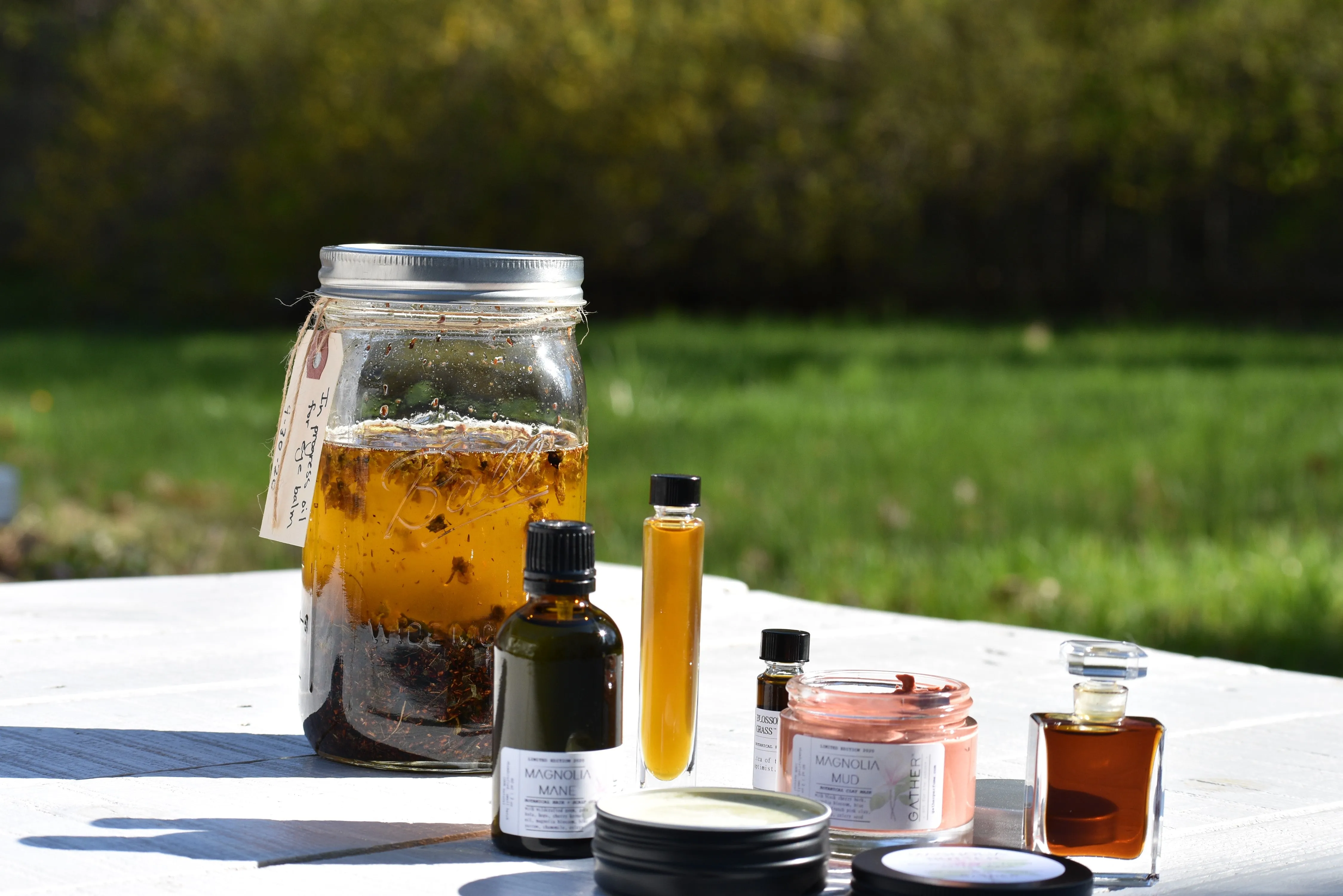 MAGNOLIA BUTTER | herbal infused tallow intensive healing balm |