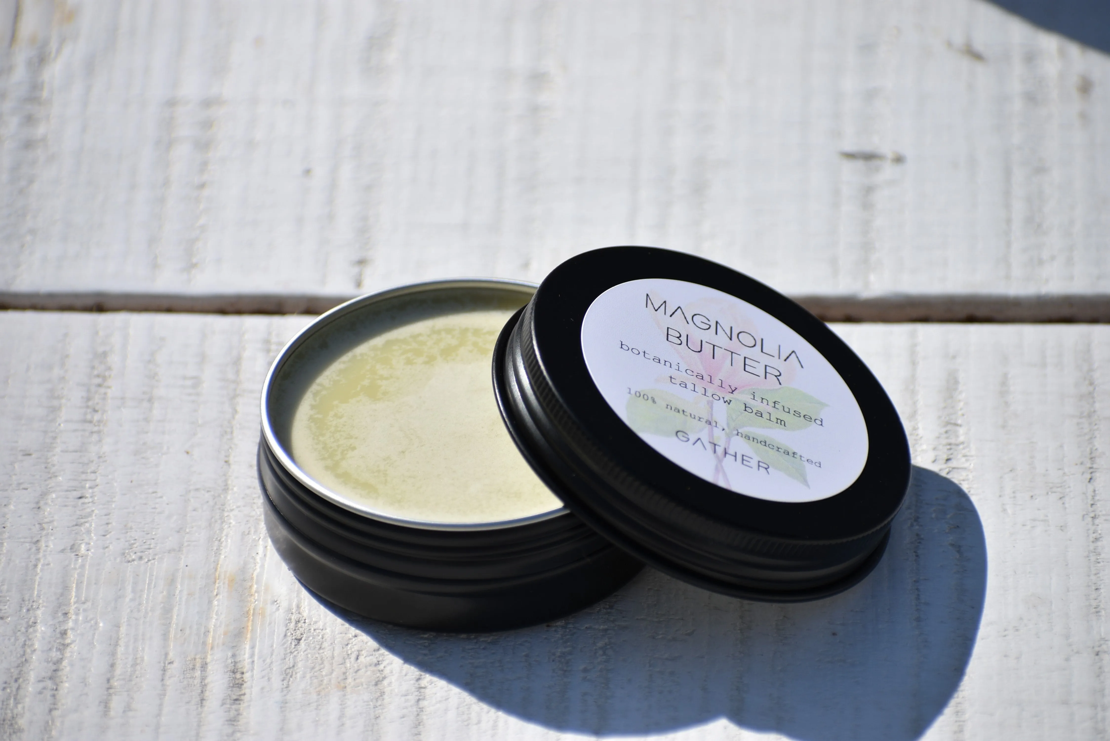 MAGNOLIA BUTTER | herbal infused tallow intensive healing balm |