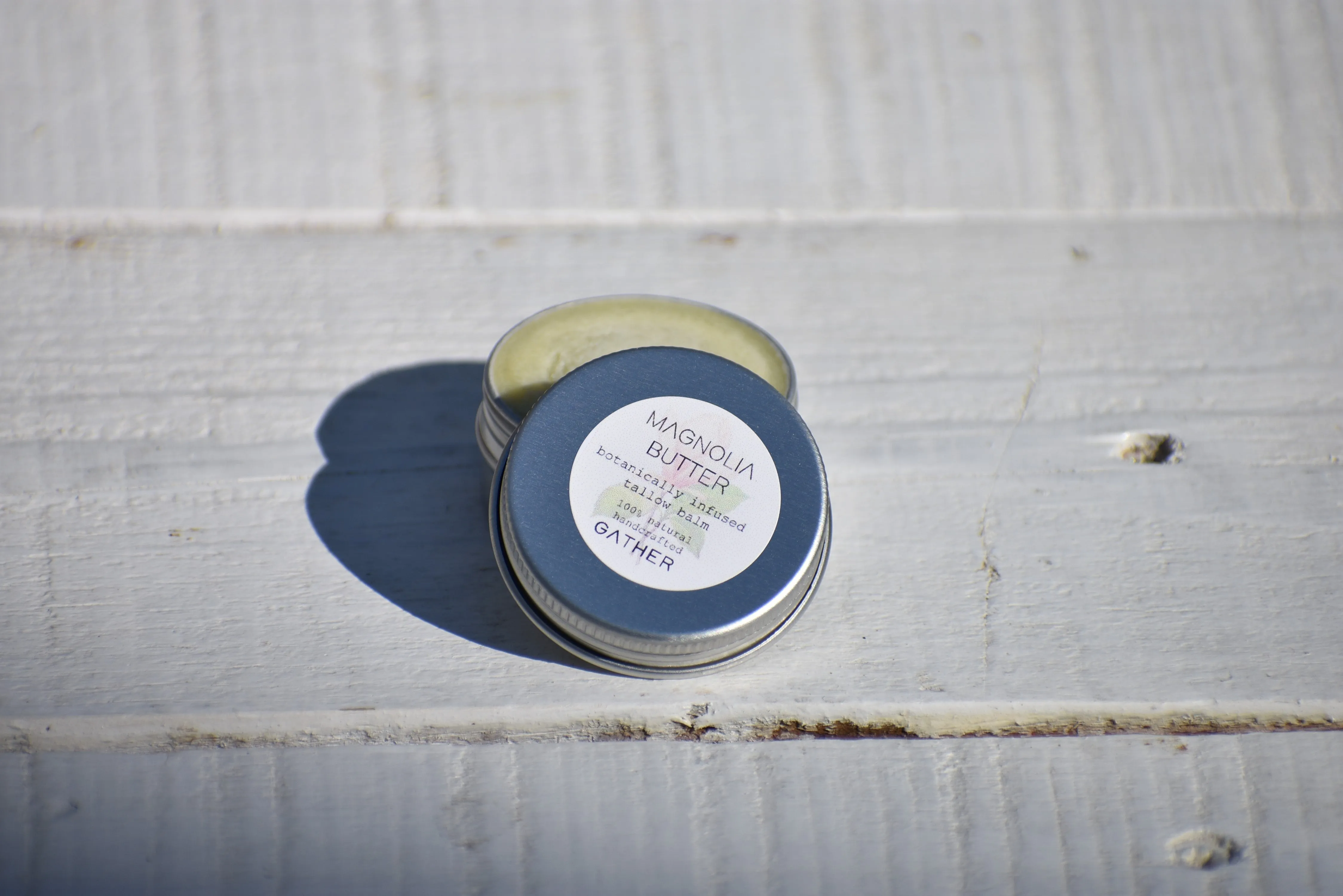 MAGNOLIA BUTTER | herbal infused tallow intensive healing balm |