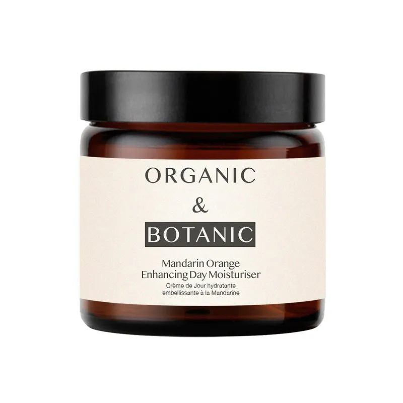 Mandarin Orange Day Moisturizer with Vitamin C & Sea Buckthorn - 60ml - Lightweight Hydration, Antioxidant Protection, & Pollution Defense for Radiant Skin