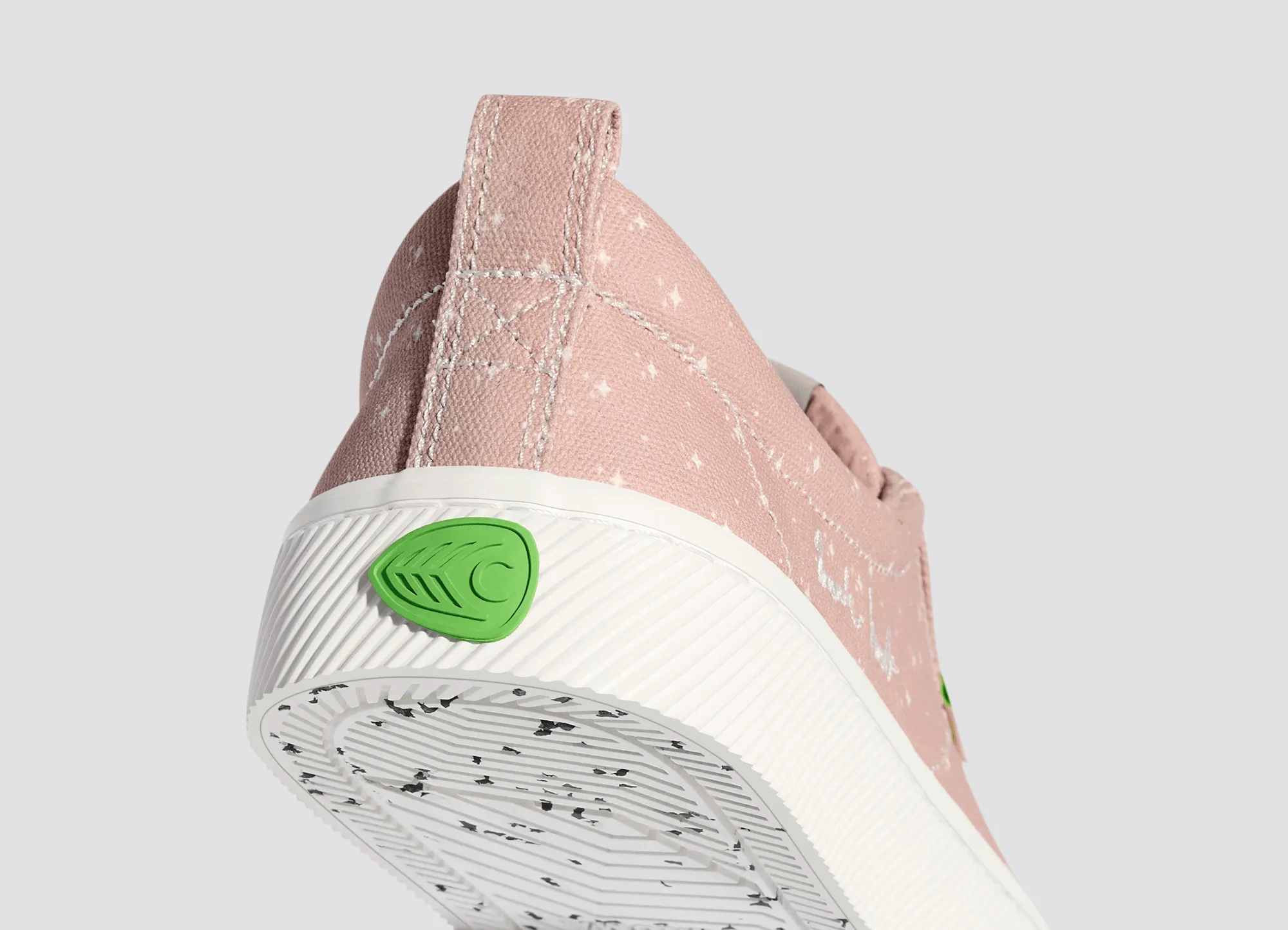 Marie Kondo OCA Low Rose Canvas Contrast Thread Sneaker Men