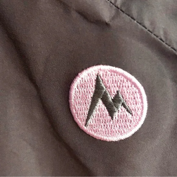 MARMOT “Ramble Comp”Night Shade Purple Hooded Snow Jacket Women’s Size Large
