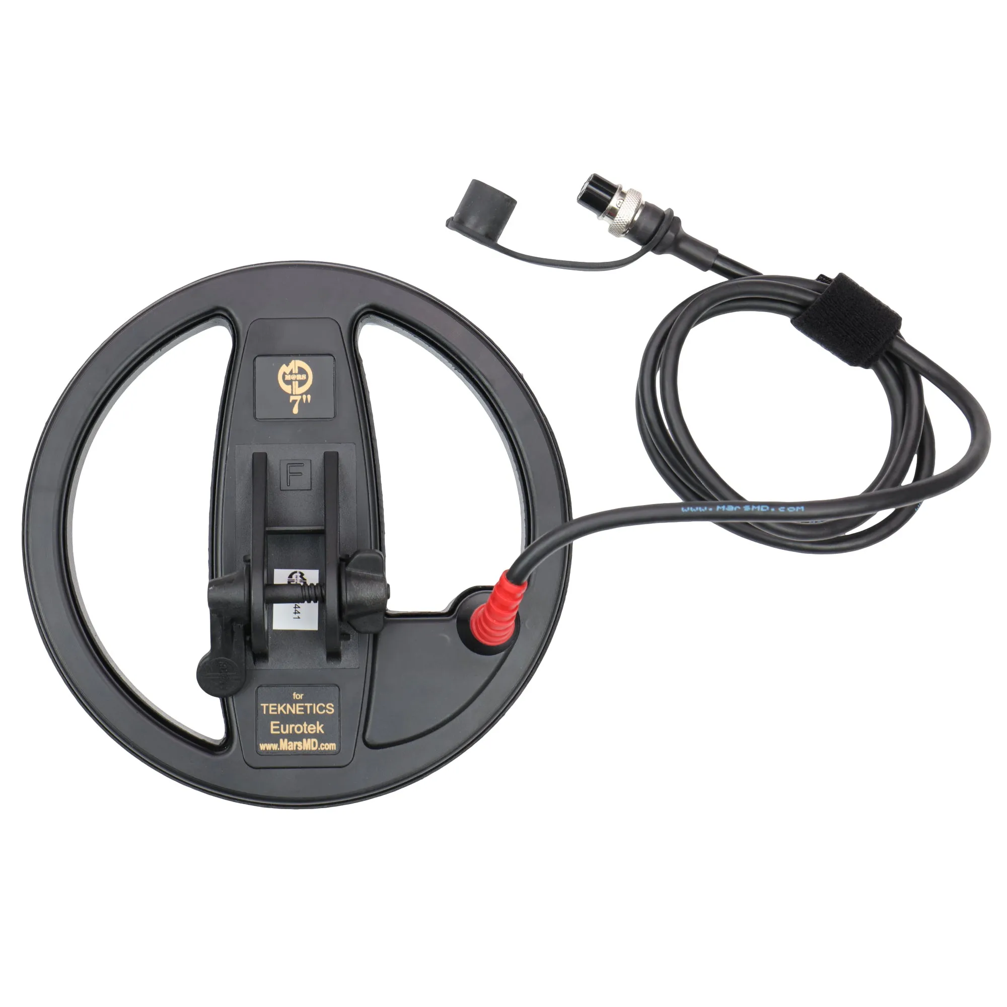 Mars Lion 7" DD Waterproof Search Coil for Teknetics Eurotek Metal Detector