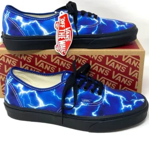 💖MEGA SALE💖VANS Women  VN0A5HZS9FT Authentic Lightning Blue Canvas Lase Up