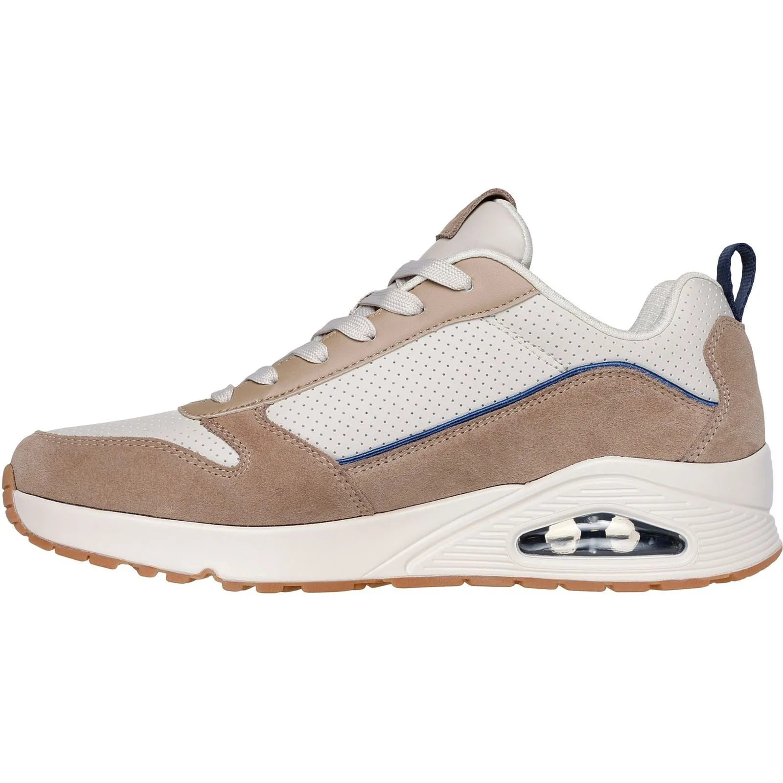Men's Wide Fit Skechers 183011 Uno Stacre 2.0 Sneakers