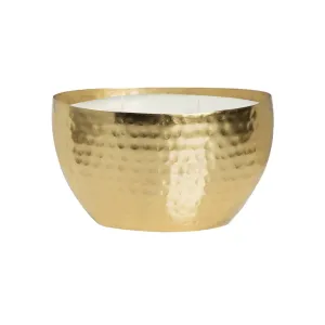 Mistletoe Holly  Candle Gold OVAL Bowl 18oz