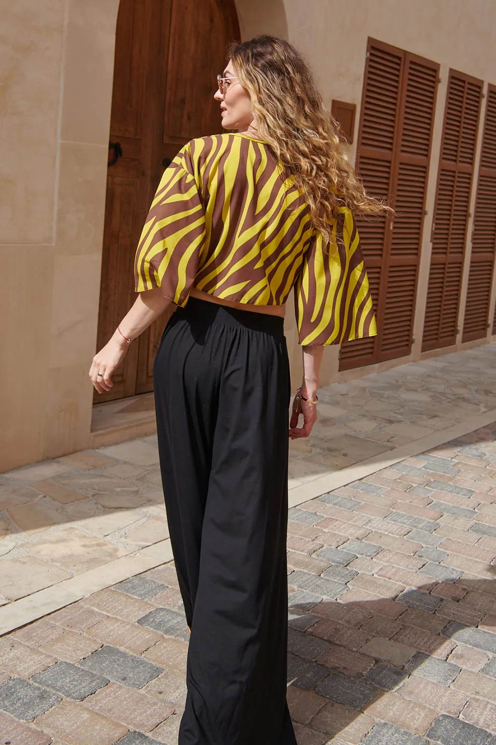 Moon Raising wide trousers
