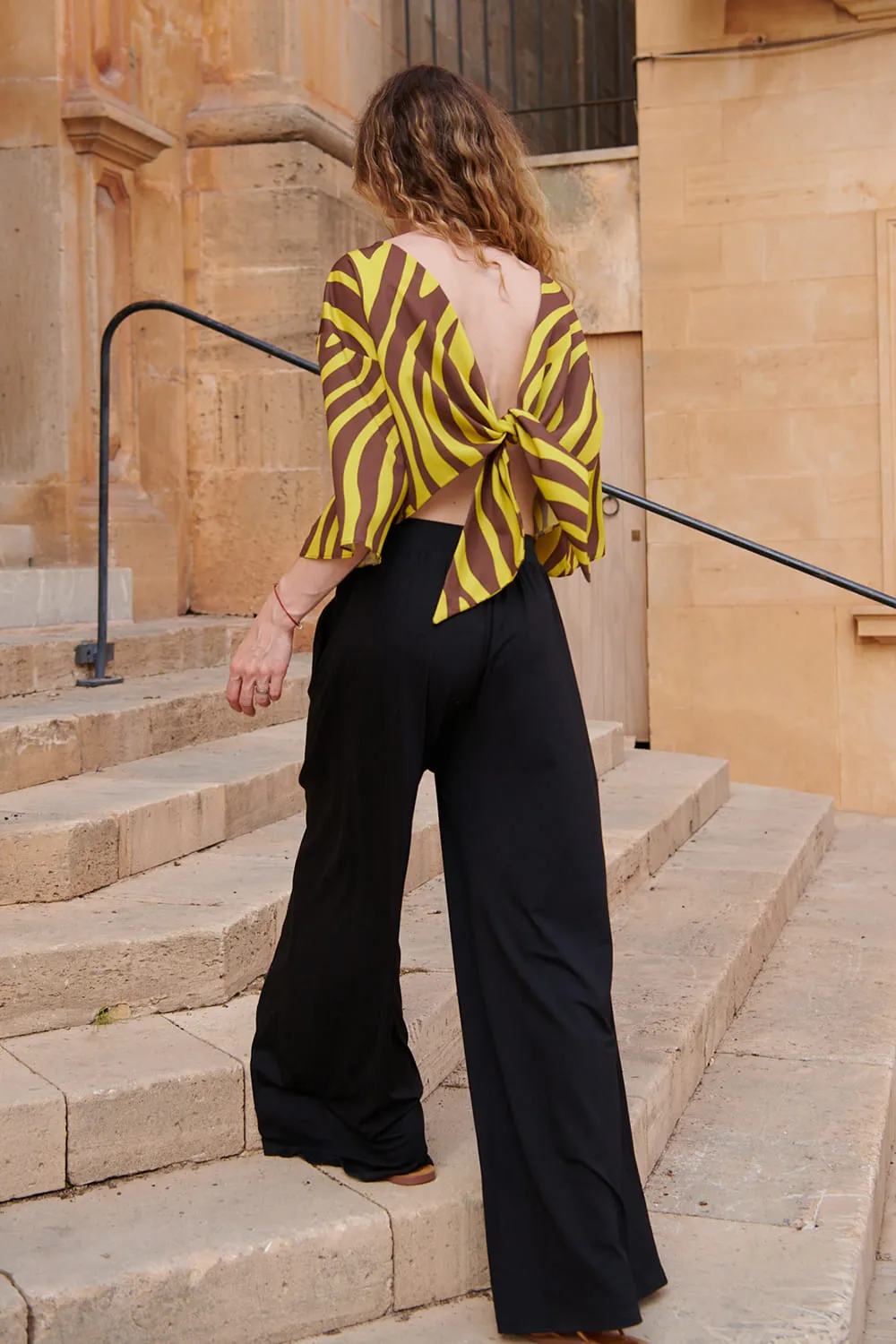 Moon Raising wide trousers