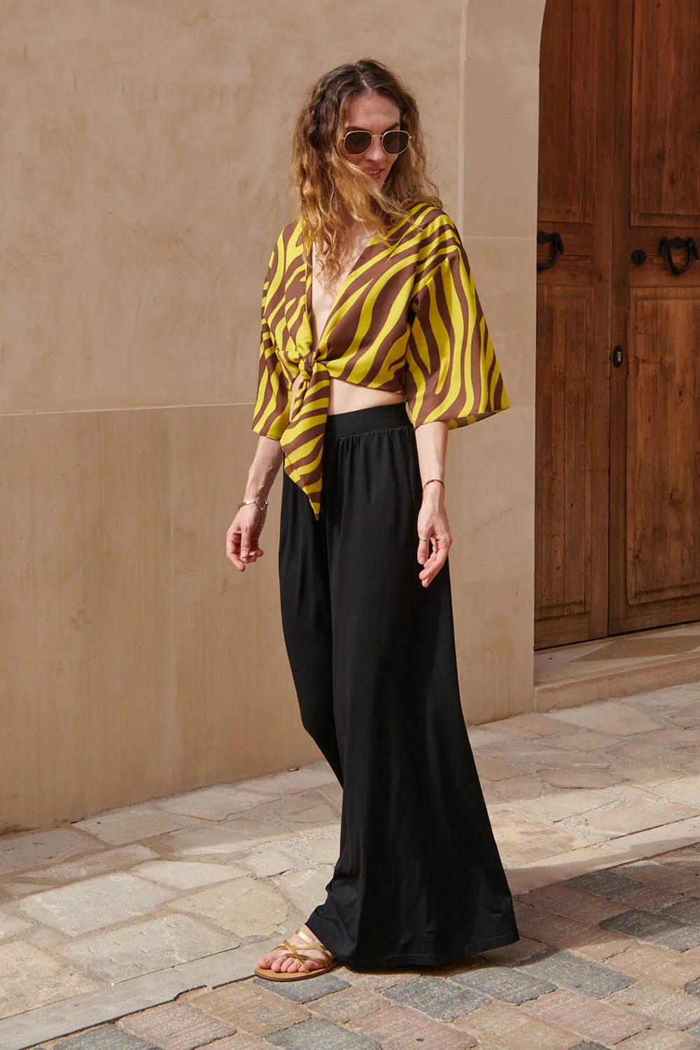 Moon Raising wide trousers