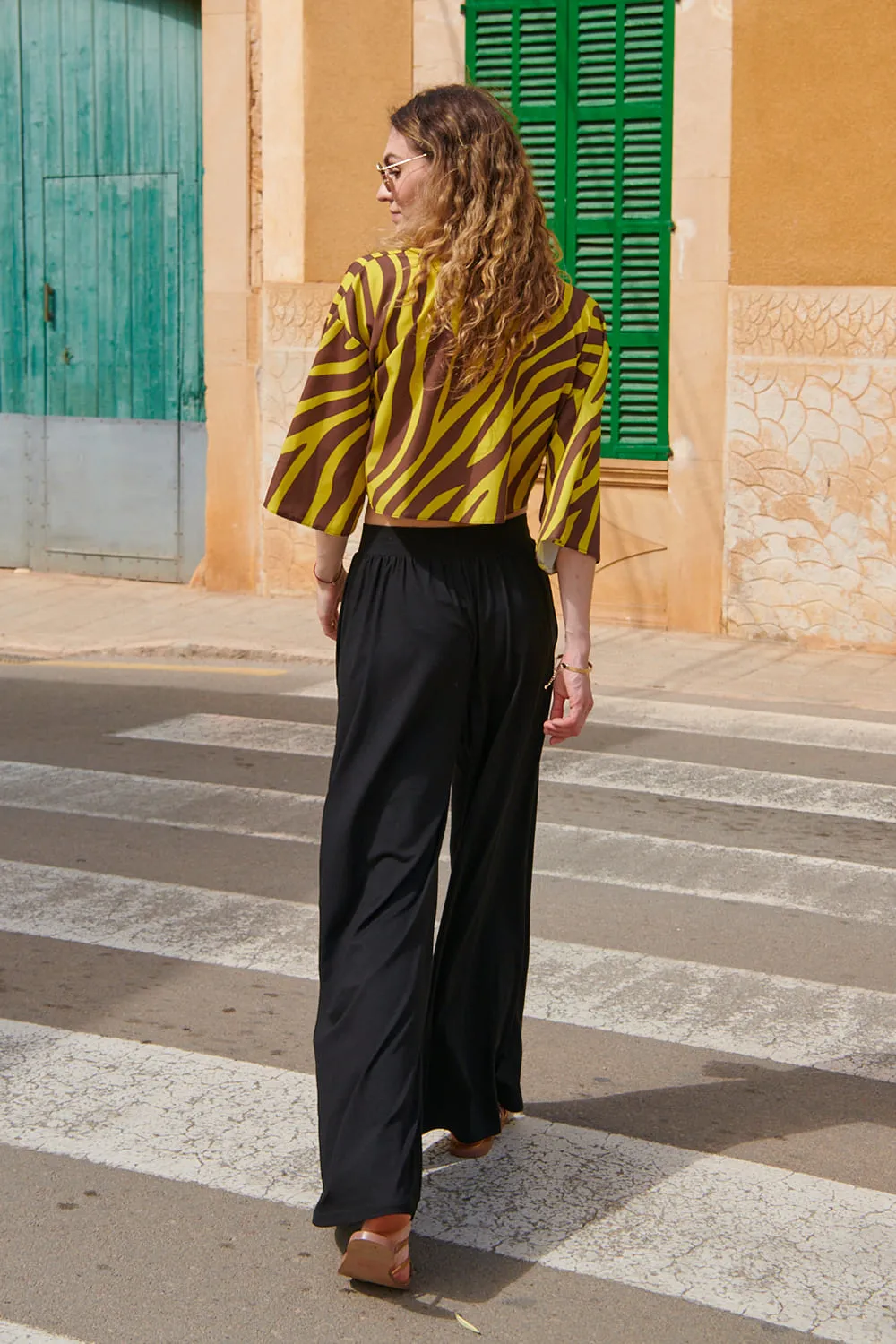 Moon Raising wide trousers