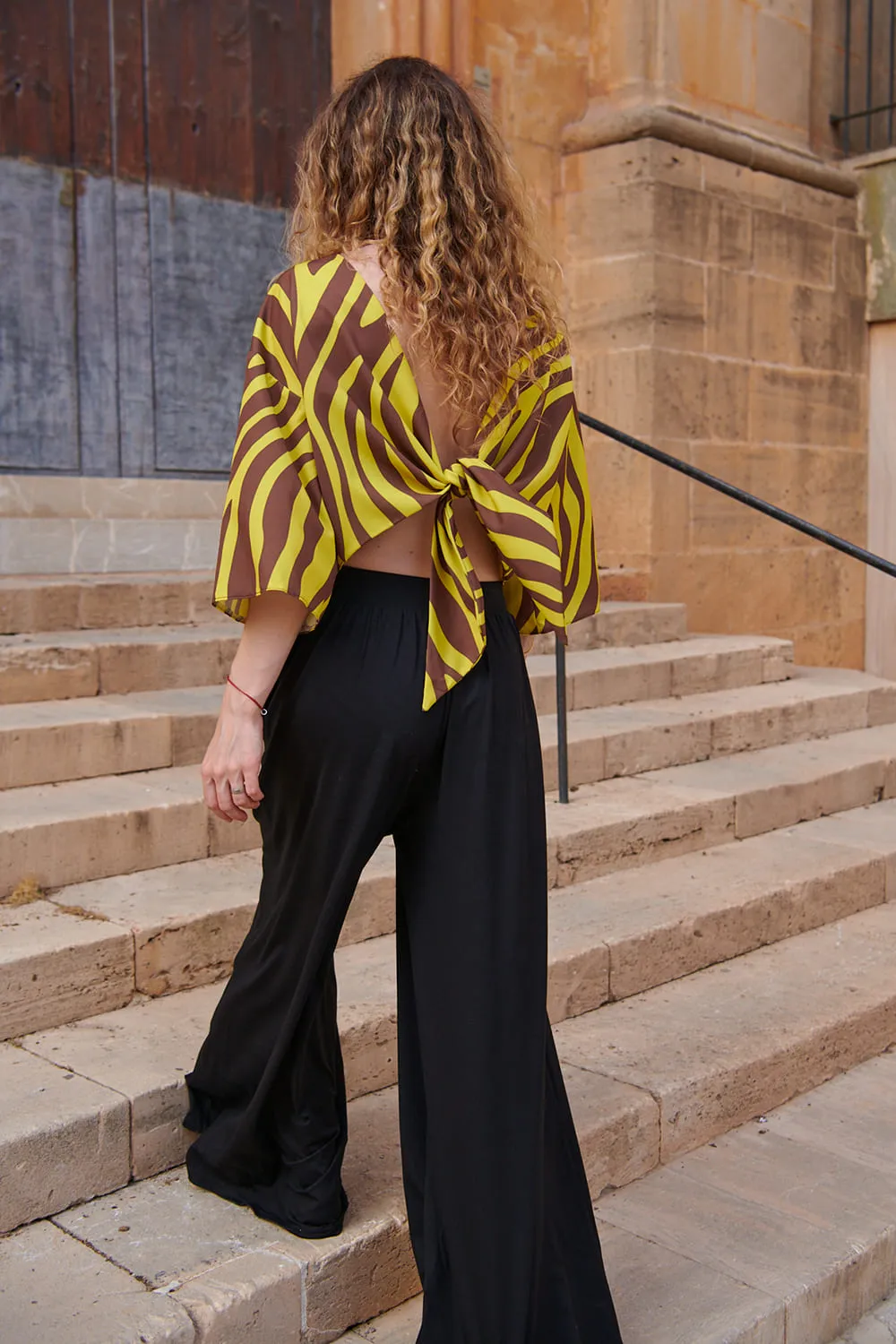 Moon Raising wide trousers