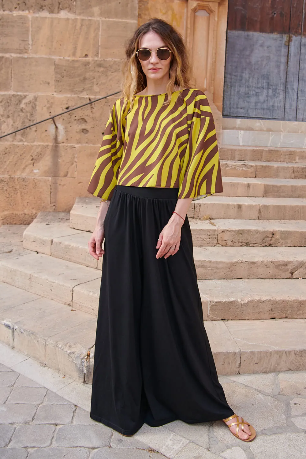 Moon Raising wide trousers