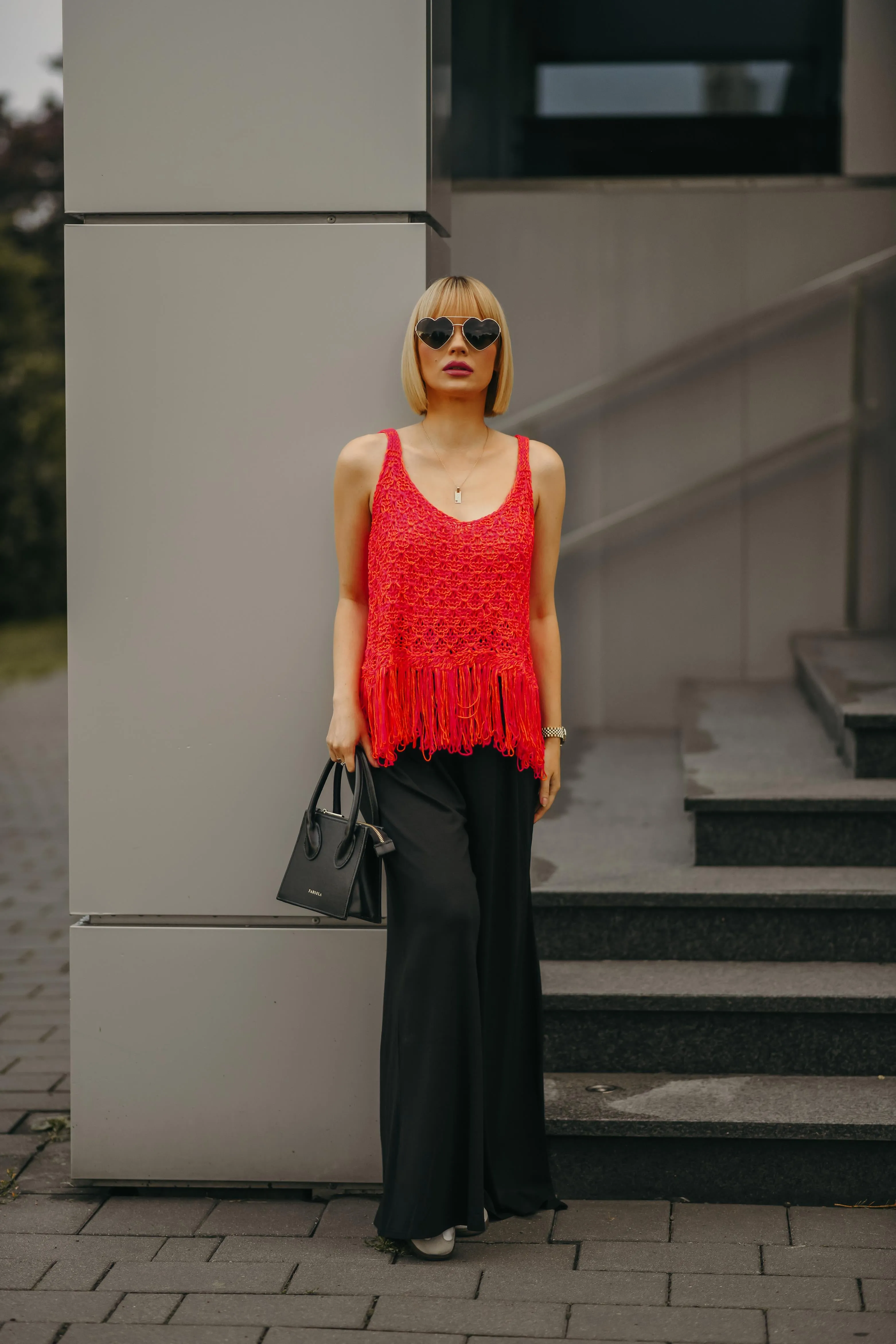 Moon Raising wide trousers