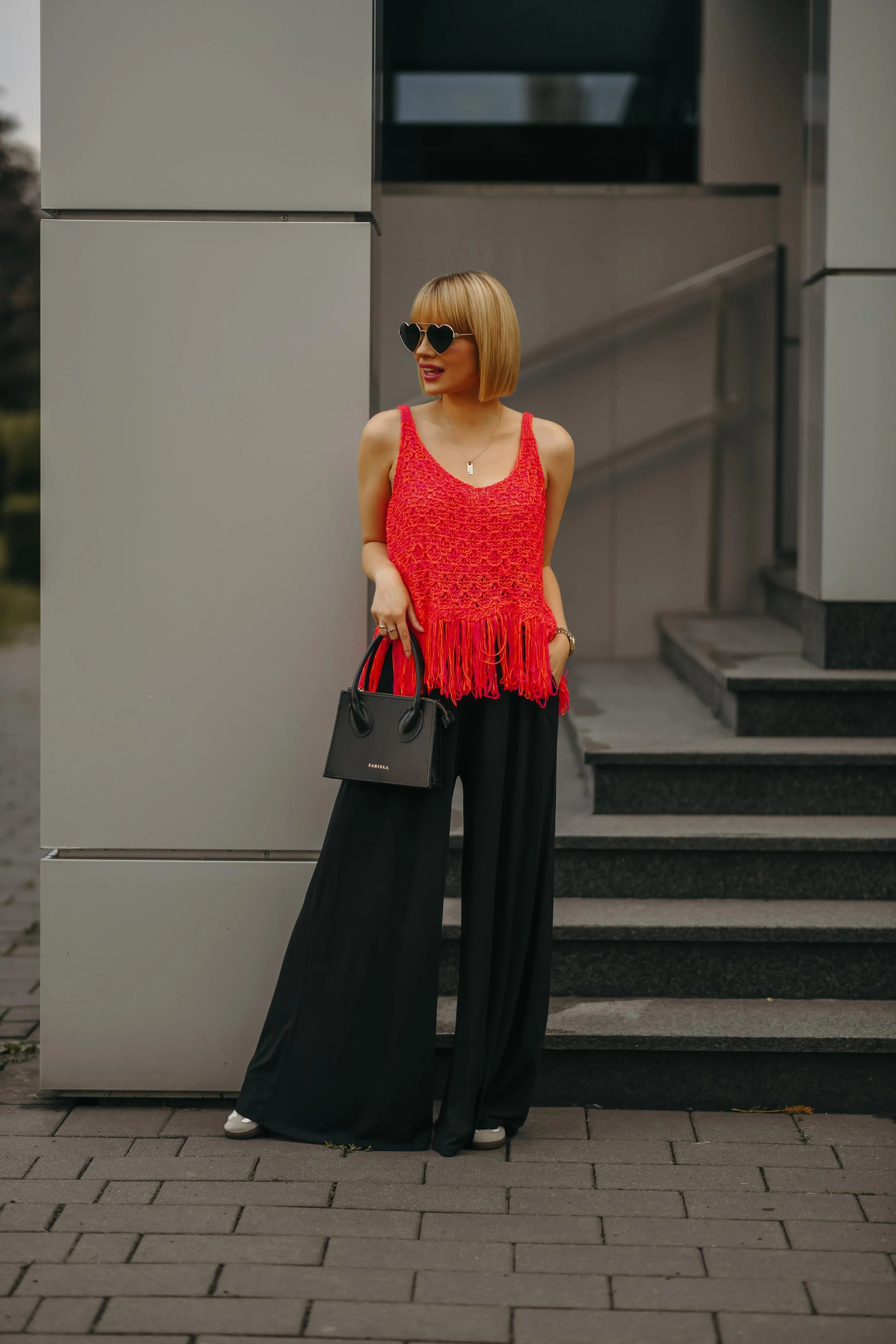 Moon Raising wide trousers