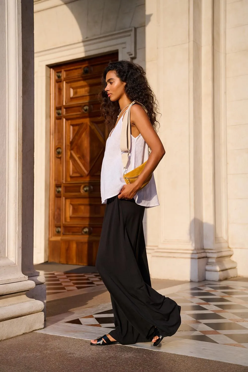Moon Raising wide trousers
