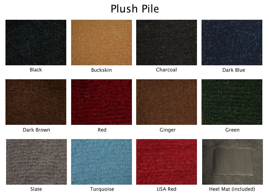 Moulded carpet or vinyl for Ford, Escort, Mk II (1975 - 1980), COUPE