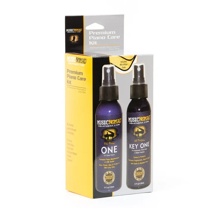 Music Nomad Premium Piano Care Kit for Gloss Finish Pianos