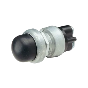 Narva Momentary (On) Heavy Duty Push Button Switch with Waterproof Neoprene Boot  - 60033BL