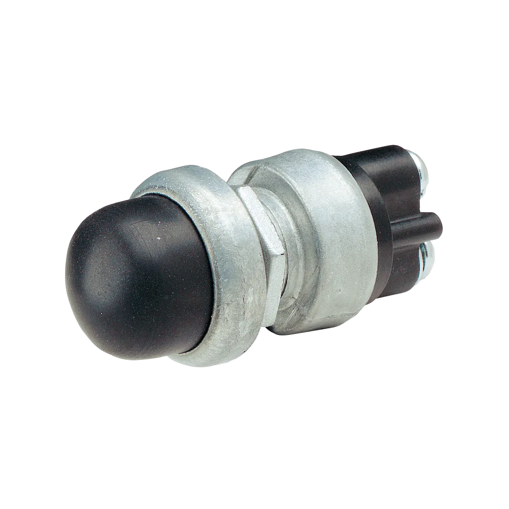 Narva Momentary (On) Heavy Duty Push Button Switch with Waterproof Neoprene Boot  - 60033BL