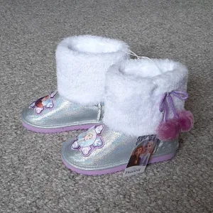 New Disney Frozen 2 Faux Shearling Winter Boot.