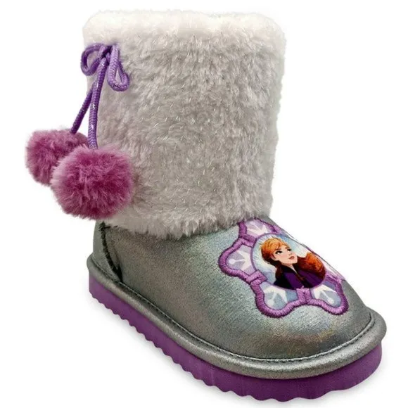 New Disney Frozen 2 Faux Shearling Winter Boot.
