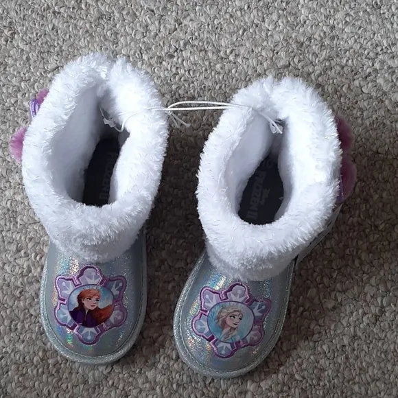 New Disney Frozen 2 Faux Shearling Winter Boot.