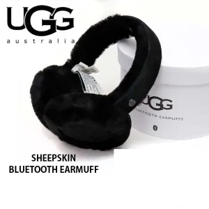 New in box! Authentic UGG Women's Sheepskin Bluetooth Earmuffs in Black! Retails $150 
