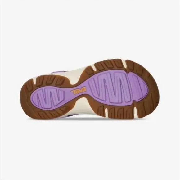 NEW TEVA kid's outflow universal sandal in blissful blue