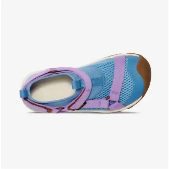 NEW TEVA kid's outflow universal sandal in blissful blue